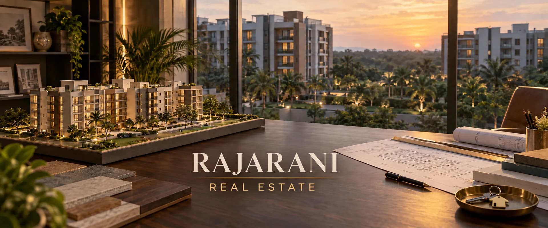 Raja Rani Real Estate corporate office at Kamapalli, Berhampur