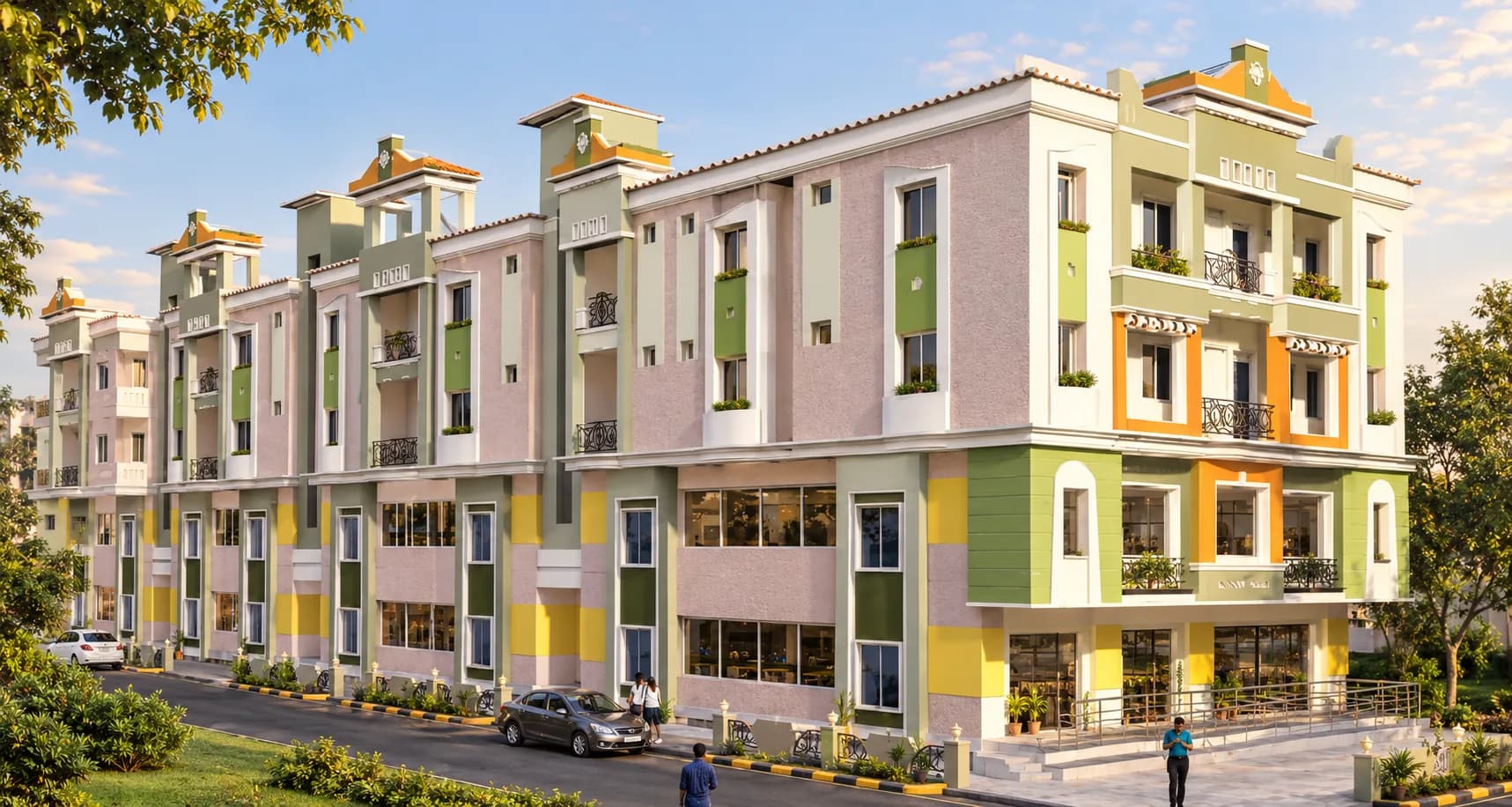 Raja Rani Complex - completed commercial project at Courtpeta, In front of B.D.A Office