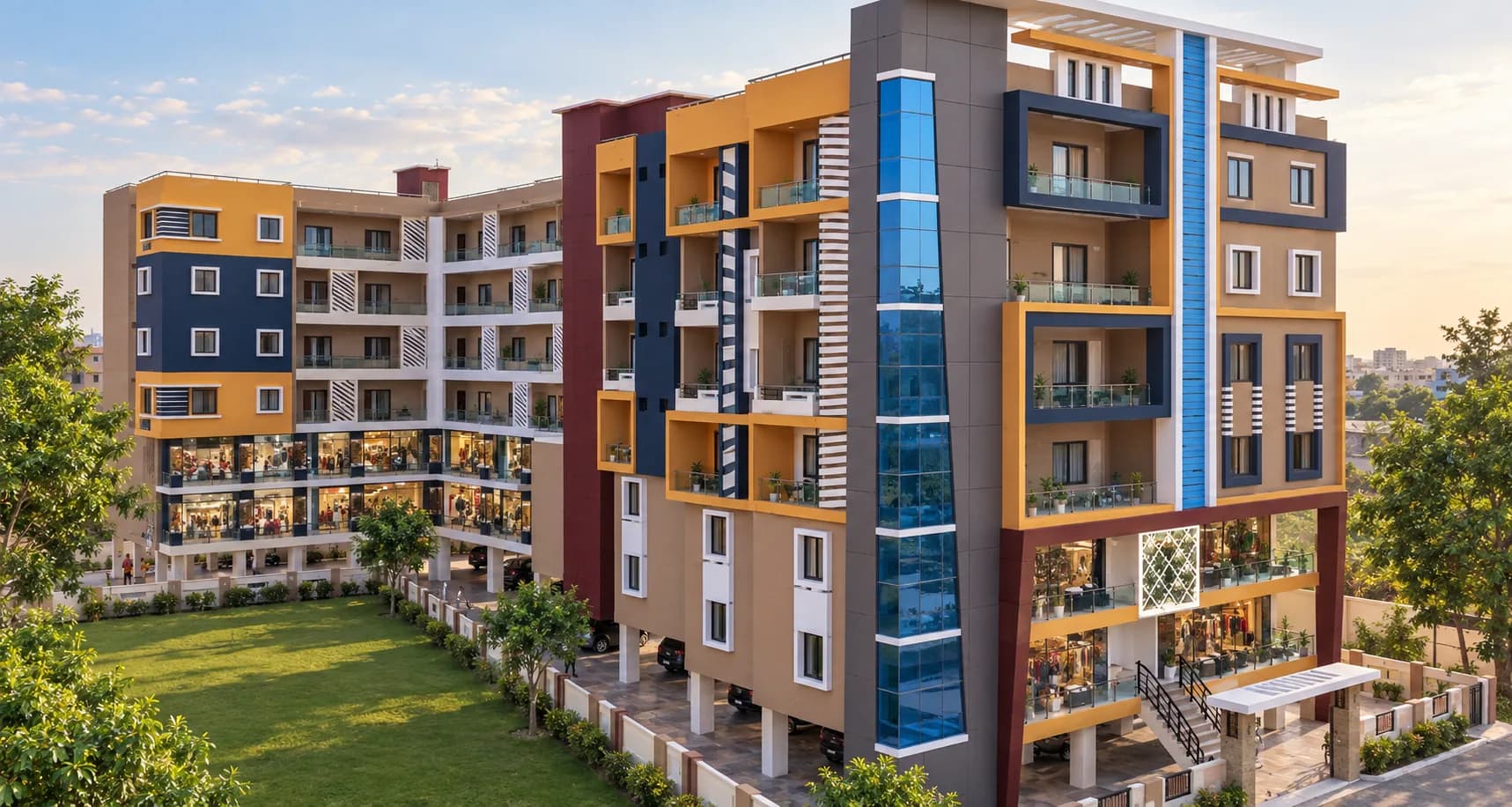 Raja Rani Paradise - completed commercial project at Station Road, Berhampur