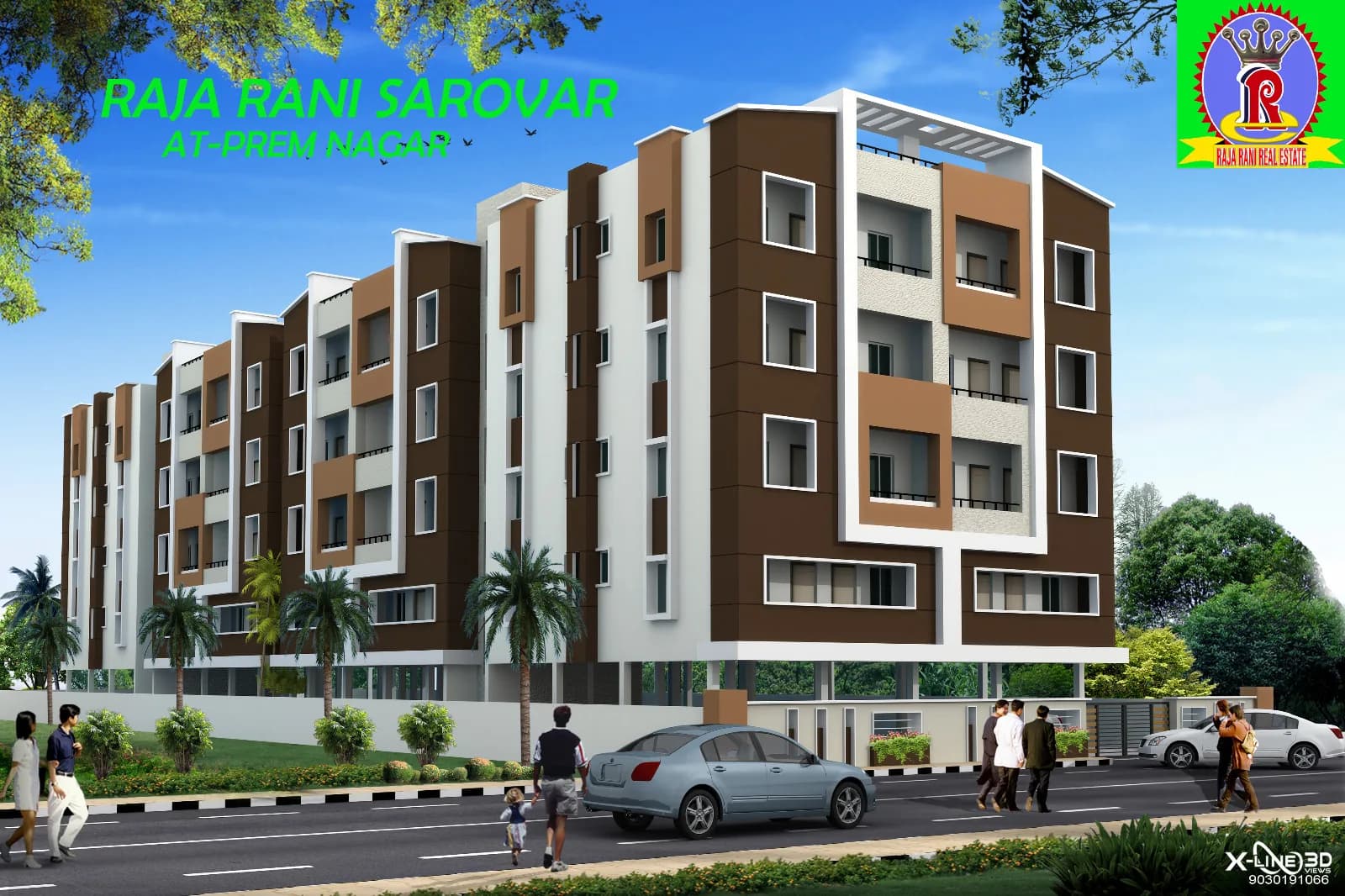 Raja Rani Sarovar - completed residential project at Prem Nagar, Berhampur