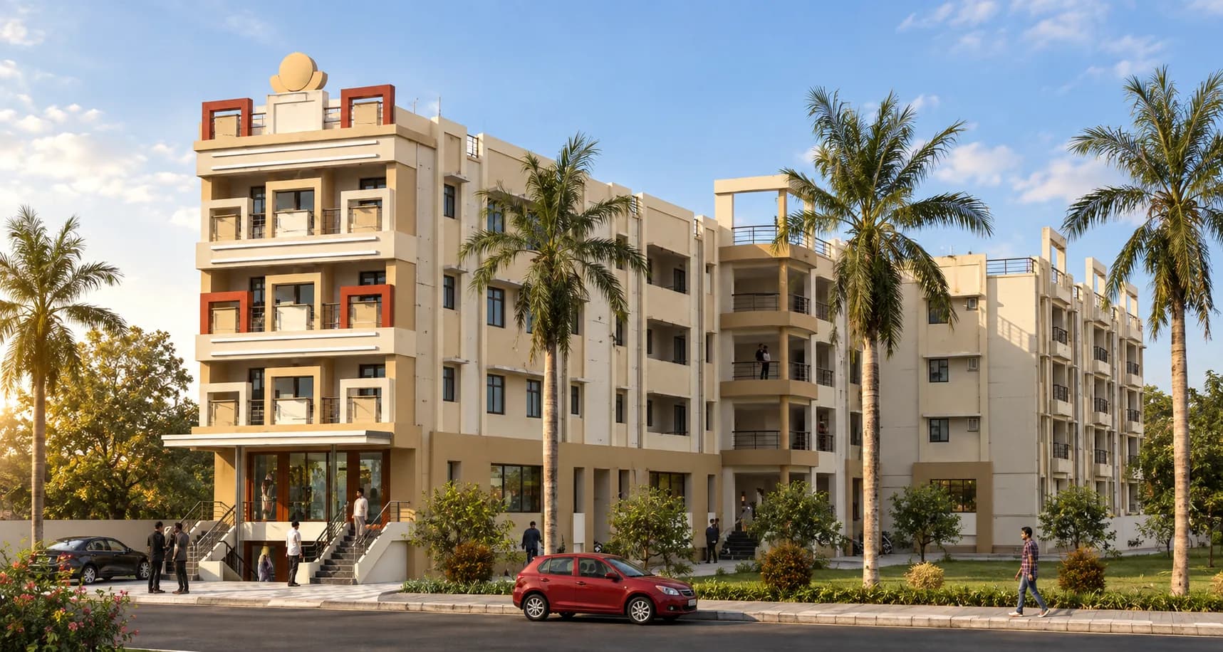 Raja Rani Tower - completed commercial project at Kamapali, Berhampur